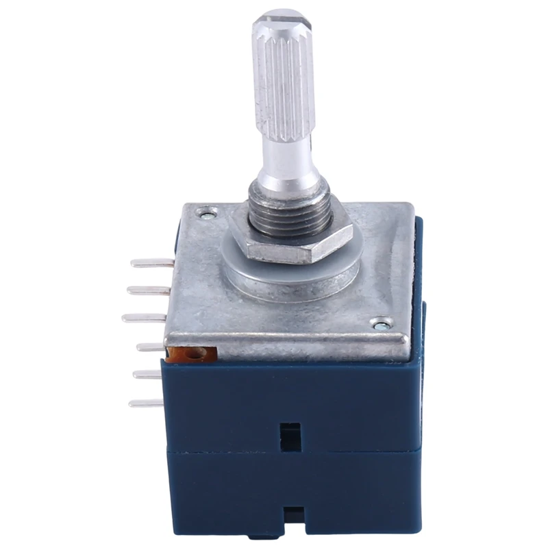 Retail 1PCS RH2702 Resistance Stepping Dual-Unit Rotentiometer 6Pins ALPS RK27 Floral Axis 25Mm
Retail 1PCS RH2702 Resistance Stepping Dual-Unit Rotentiometer 6Pins ALPS RK27 Floral Axis 25Mm