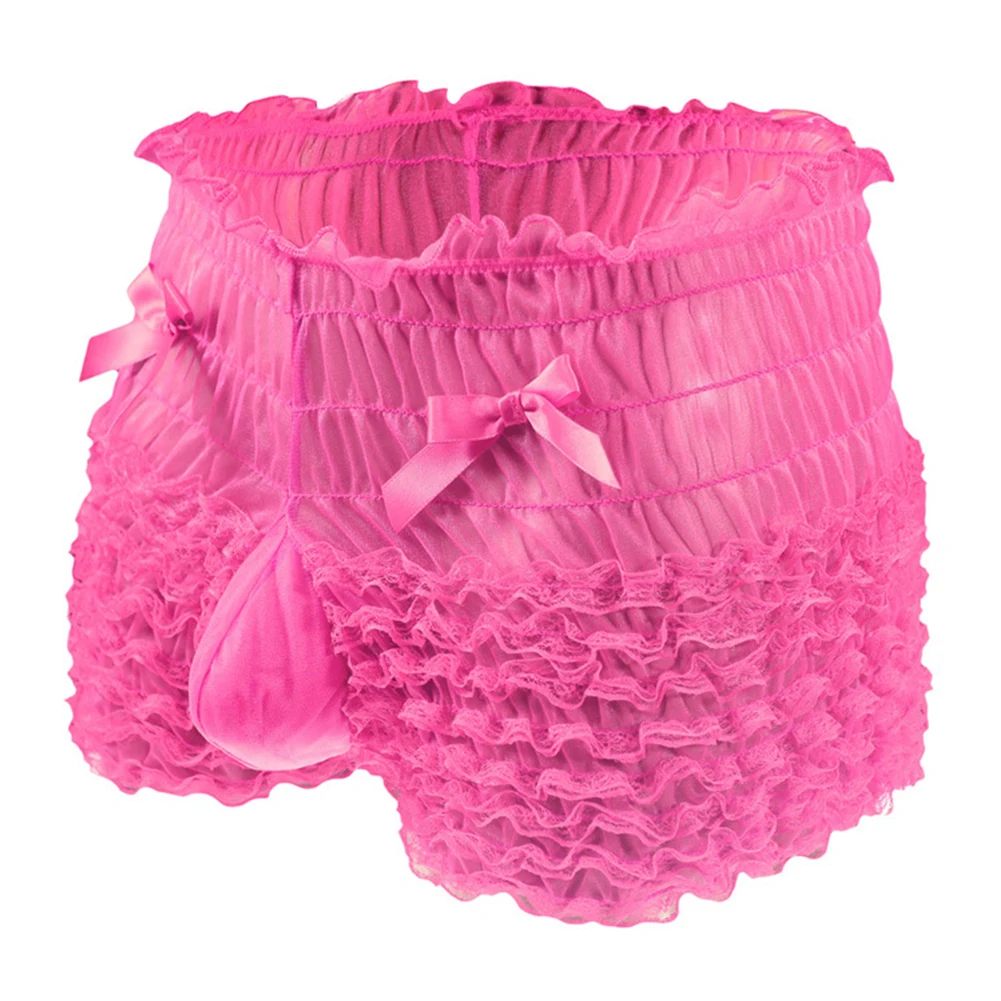 Sexy Men Trunks Ruffled Lace Girly Briefs Sissy Feminization Crossdress Underwear U Convex Pouch Lingerie Underpants Panties
Sexy Men Trunks Ruffled Lace Girly Briefs Sissy Feminization Crossdress Underwear U Convex Pouch Lingerie Underpants Panties