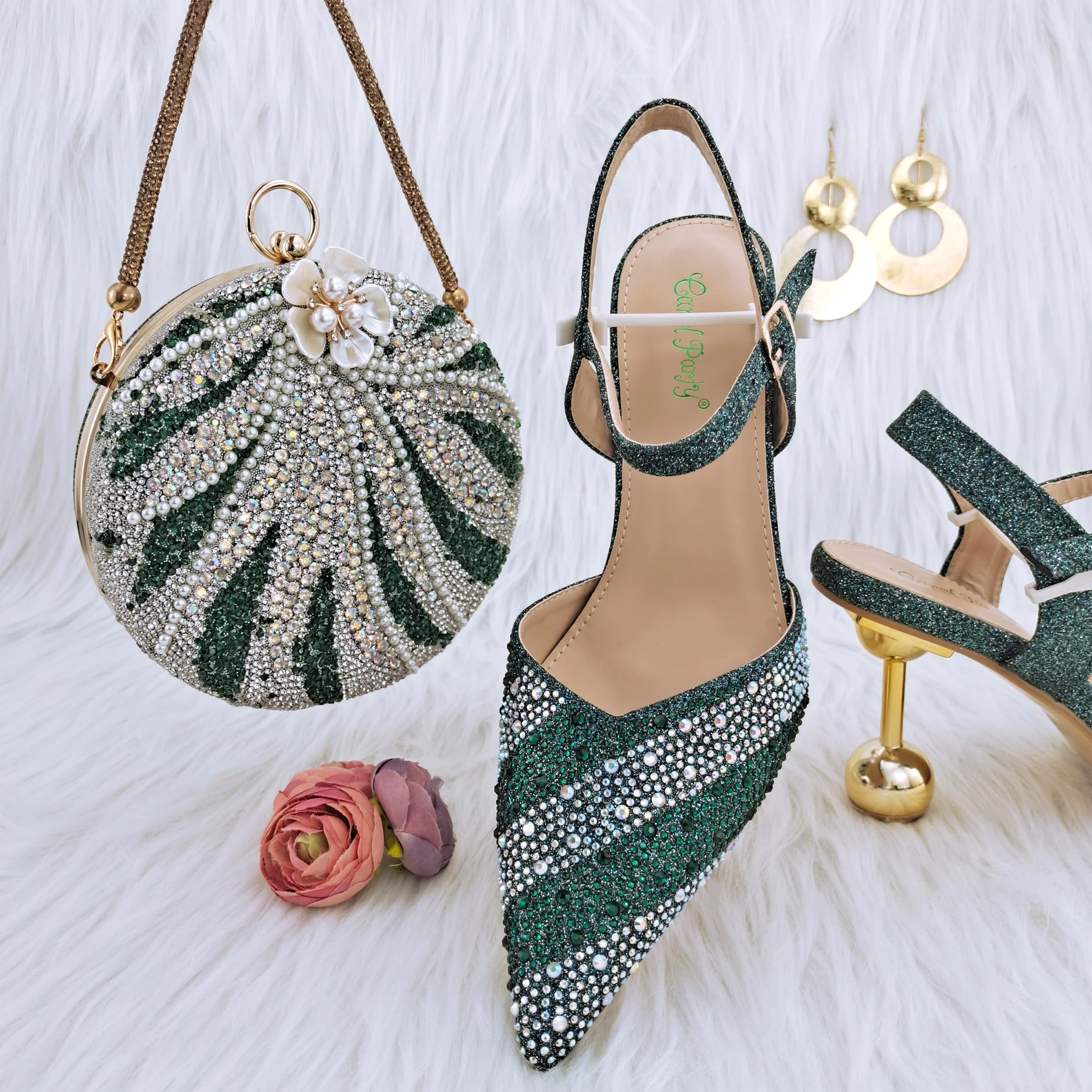 Doershow beautiful green Italian Shoes With Matching Bags African Women Shoes and Bags Set For Prom Party Summer Sandal! HJK1-20
Doershow beautiful green Italian Shoes With Matching Bags African Women Shoes and Bags Set For Prom Party Summer Sandal! HJK1-20