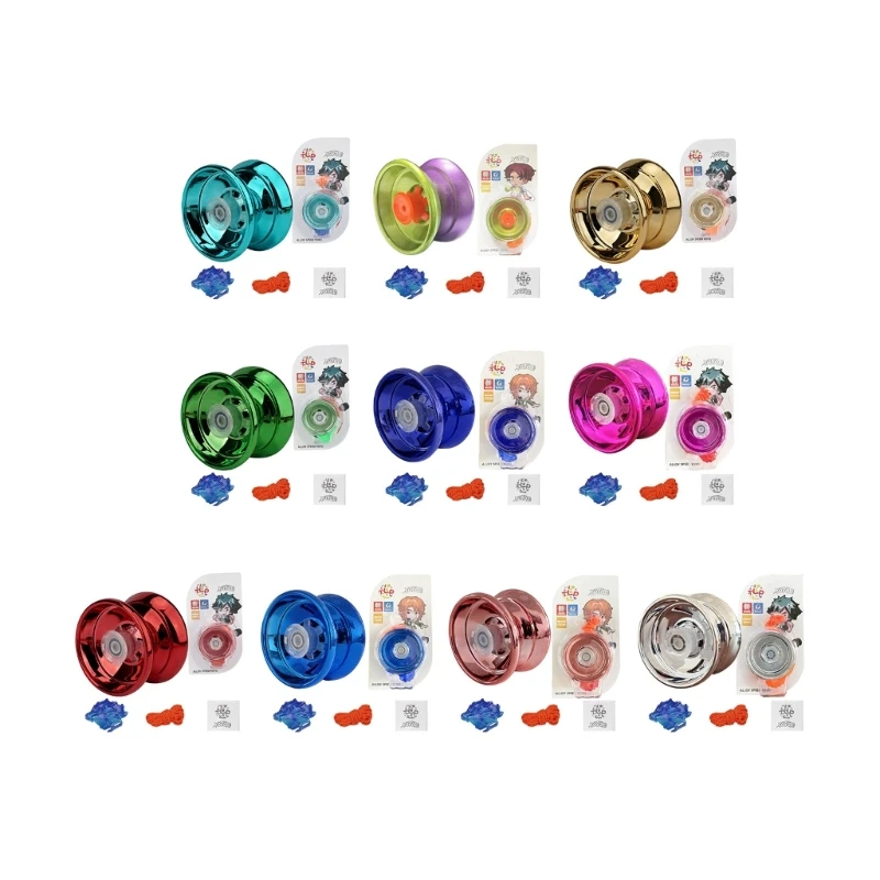 Professional Metal Yo Yo Balls Luminous Yoyos Coordination Yo Yo Toy Easy Return Finger Flexibility Training Toy
Professional Metal Yo Yo Balls Luminous Yoyos Coordination Yo Yo Toy Easy Return Finger Flexibility Training Toy