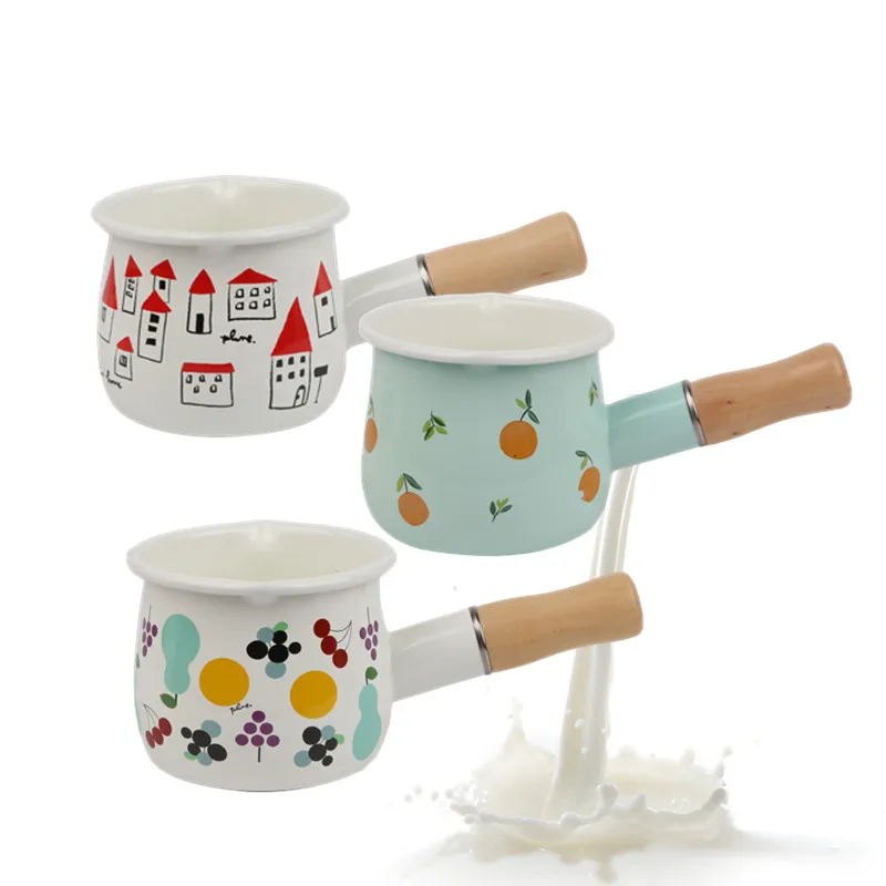 500ml Milk Pot with Wooden Handle Gas Stove Induction Cooker Baby Breakfast Milk Coffee Cooking Pot Saucepan Ceramic Cookware
500ml Milk Pot with Wooden Handle Gas Stove Induction Cooker Baby Breakfast Milk Coffee Cooking Pot Saucepan Ceramic Cookware