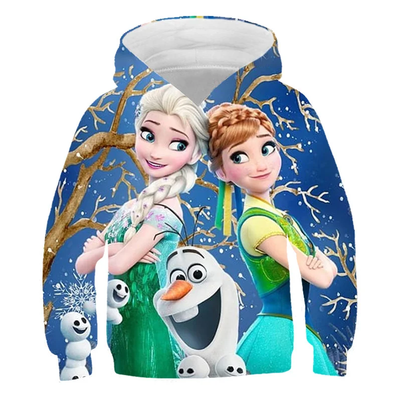Frozen 2 Elsa Anna Princess Hoodies Girls Print Long Sleeve Sweatshirts Girls Spring Autumn Lovely Hooded Tops Costumes 1-14 Y
Frozen 2 Elsa Anna Princess Hoodies Girls Print Long Sleeve Sweatshirts Girls Spring Autumn Lovely Hooded Tops Costumes 1-14 Y