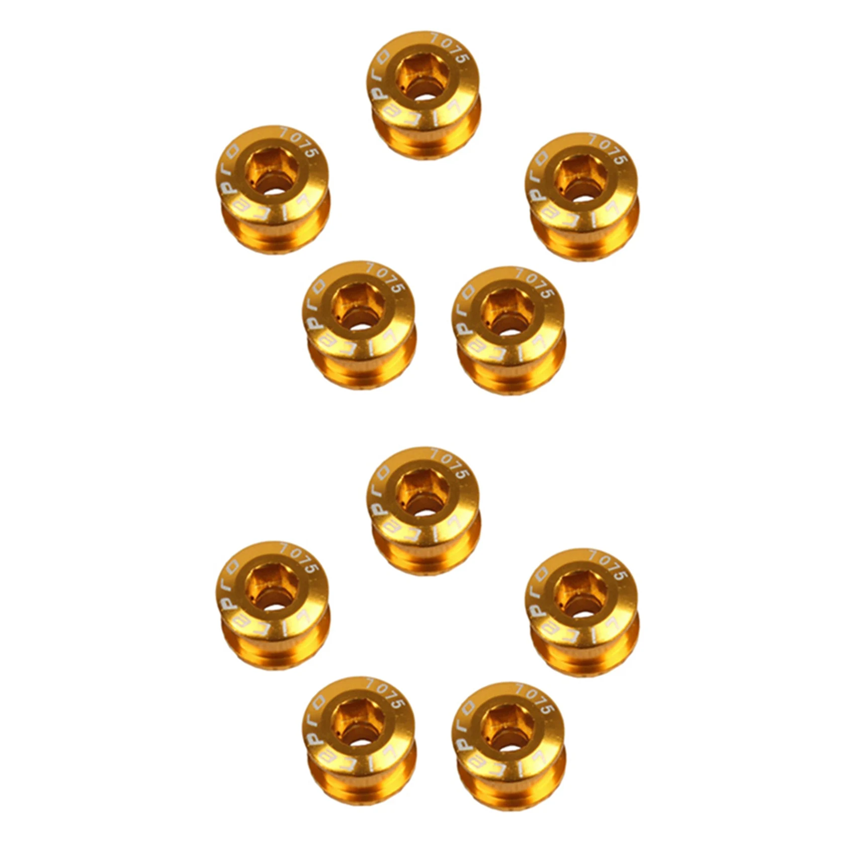 Litepro 10Pcs Single Crankset Screw Bicycle Chain Ring Wheel Bolt Road MTB Bicycle Disc Screws Gold
Litepro 10Pcs Single Crankset Screw Bicycle Chain Ring Wheel Bolt Road MTB Bicycle Disc Screws Gold
