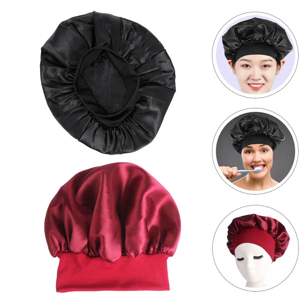 Bonnet Hair Cap Sleephat Chemo Sleeping Shower Caps Women Night Elastic Silk Headwear Care Bath Beanie Satin Salon Woman
Bonnet Hair Cap Sleephat Chemo Sleeping Shower Caps Women Night Elastic Silk Headwear Care Bath Beanie Satin Salon Woman