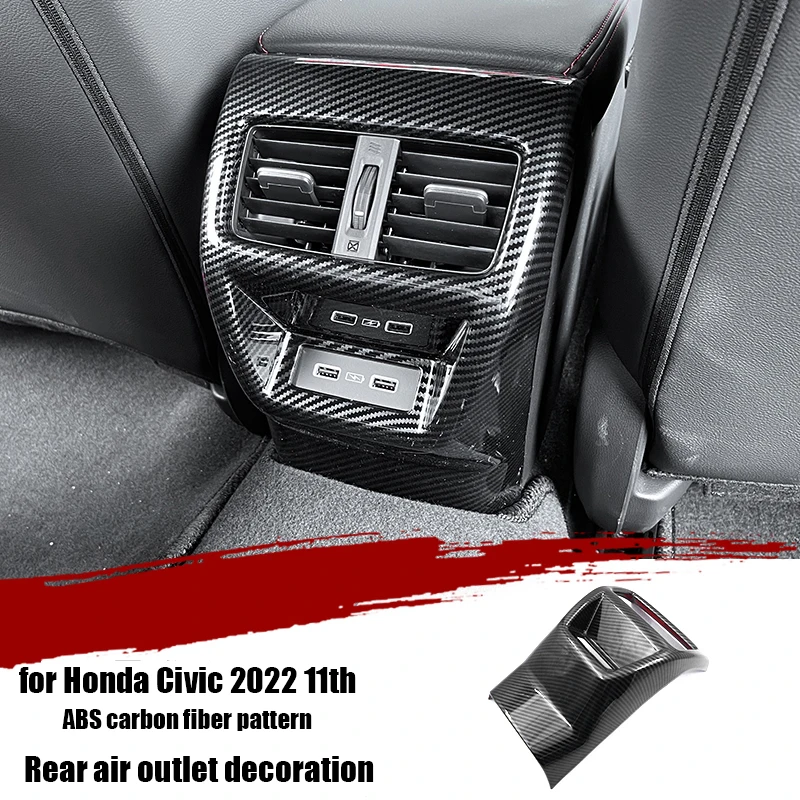 for Honda Civic 2022 11th generation rear air conditioning air outlet decoration cover anti-kick protection modification
for Honda Civic 2022 11th generation rear air conditioning air outlet decoration cover anti-kick protection modification