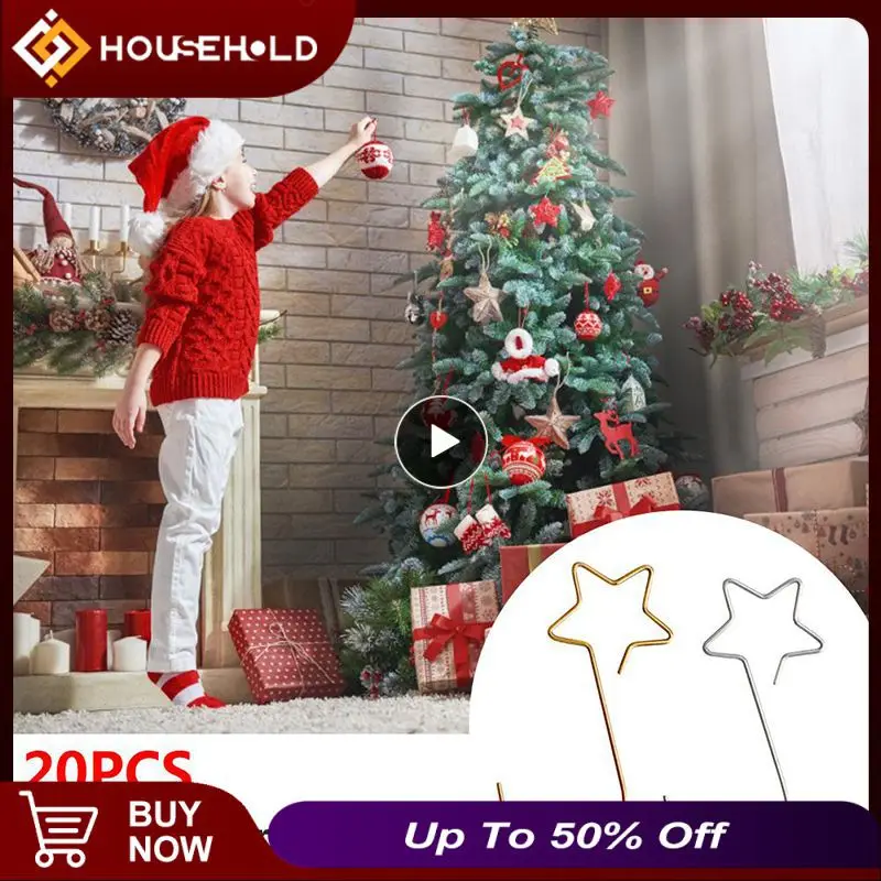 Christmas Tree Hook Garland Pendant Ornament Metal Star Home S-hook Accessories Exquisite Holiday Decoration
Christmas Tree Hook Garland Pendant Ornament Metal Star Home S-hook Accessories Exquisite Holiday Decoration