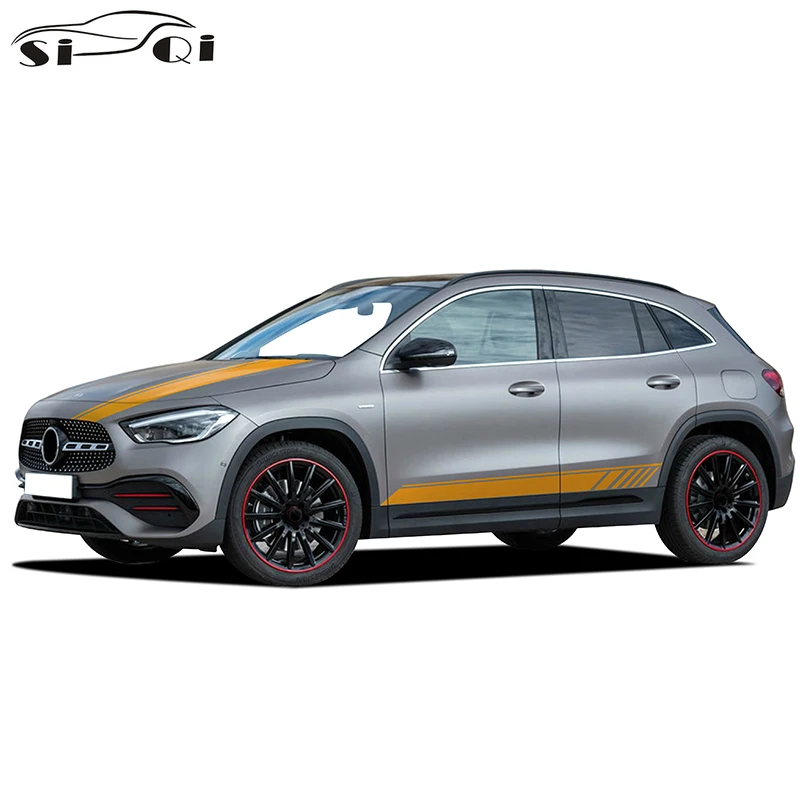 Edition 1 Car Hood Decal Side Stripes Skirt Sticker For Mercedes Benz GLA Class X156 GLA45 AMG 180 200 250 H247 Accessories
Edition 1 Car Hood Decal Side Stripes Skirt Sticker For Mercedes Benz GLA Class X156 GLA45 AMG 180 200 250 H247 Accessories