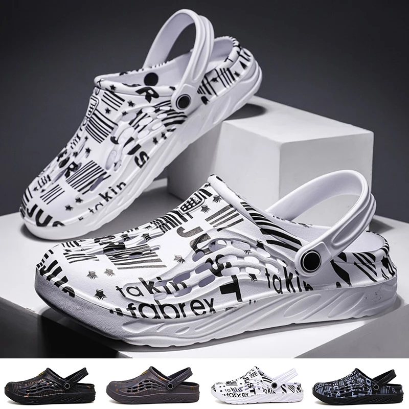 Women Clogs Men's Summer Sandals Breathable Beach Slippers Women Sandals Slippers Unisex Comfortable Garden Shoes Big Size
Women Clogs Men's Summer Sandals Breathable Beach Slippers Women Sandals Slippers Unisex Comfortable Garden Shoes Big Size