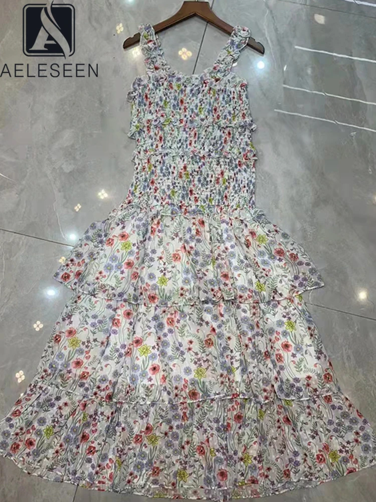 AELESEEN 2022 летнее дизайнерское платье для женщин на тонких бретельках с цветочным принтом каскадные оборки тонкие трапециевидные праздничные...
AELESEEN 2022 летнее дизайнерское платье для женщин на тонких бретельках с цветочным принтом каскадные оборки тонкие трапециевидные праздничные...