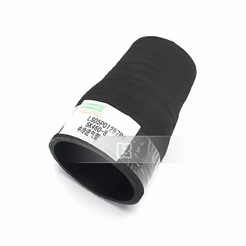 For Excavator Parts Kobelco SK460-8 Intercooler Outlet Pipe LS05P01360P1 Intercooler Rubber Hose 
For Excavator Parts Kobelco SK460-8 Intercooler Outlet Pipe LS05P01360P1 Intercooler Rubber Hose