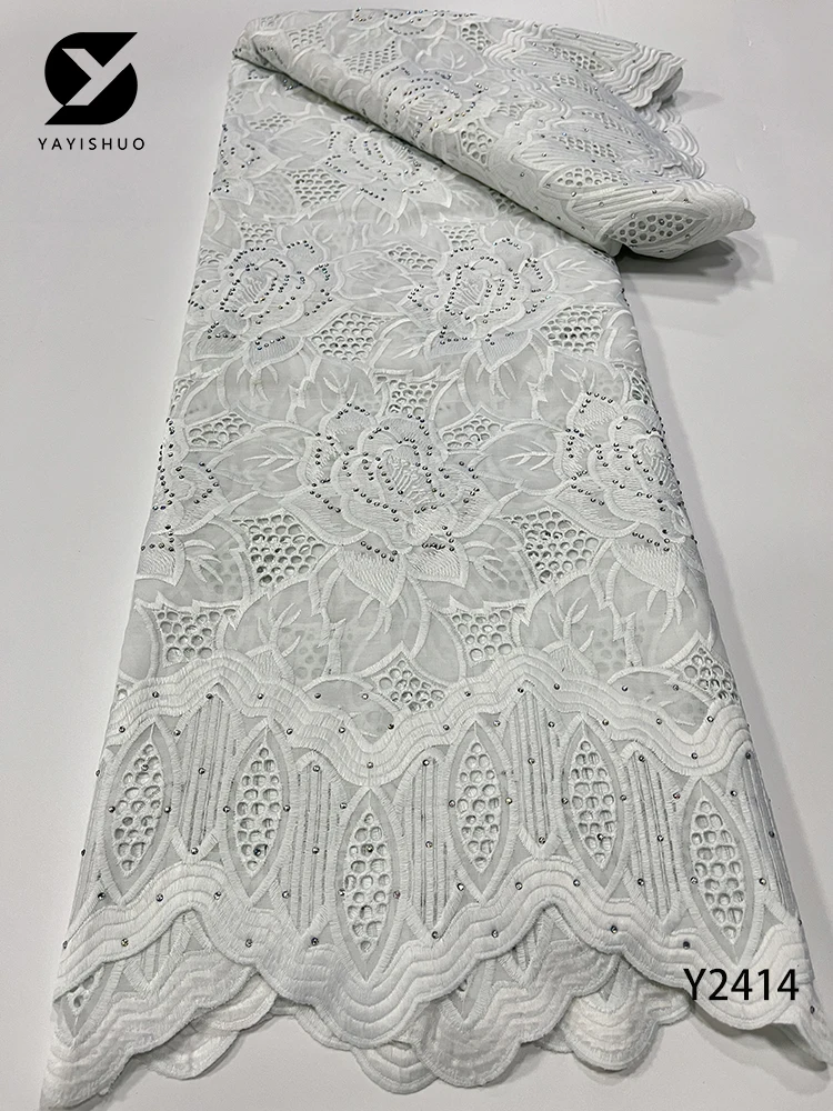 Latest Swiss Voile Lace In Switzerland 2022 High Quality African Embroiderey Nigerian Cotton Lace Fabrics For Party Dress Y2414
Latest Swiss Voile Lace In Switzerland 2022 High Quality African Embroiderey Nigerian Cotton Lace Fabrics For Party Dress Y2414