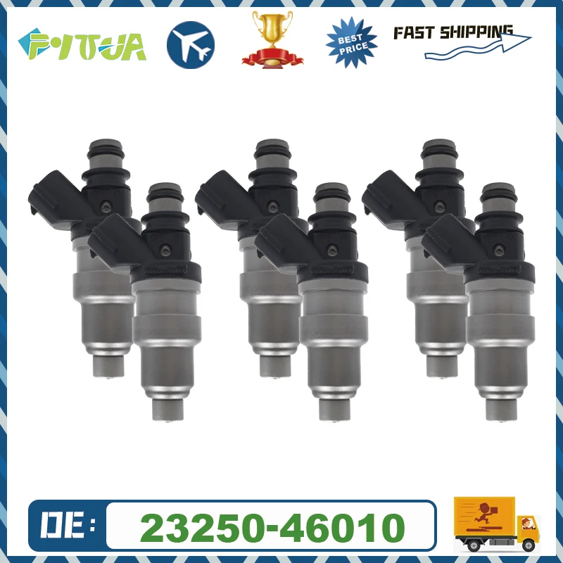 4/6 шт. топливная форсунка 23250-46010 для Toyota Mark2 Chaser Crown Majesta Cresta 2,5 1JZGE 23209-46010, форсунка инжекторного двигателя
4/6 шт. топливная форсунка 23250-46010 для Toyota Mark2 Chaser Crown Majesta Cresta 2,5 1JZGE 23209-46010, форсунка инжекторного двигателя