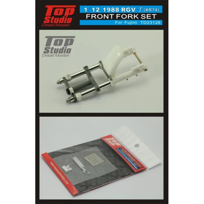 Top Studio TD23126 1/12 88 'RGV-r (XR74) комплект передней вилки подробная модель автомобиля модификации набор ручной работы
Top Studio TD23126 1/12 88 'RGV-r (XR74) комплект передней вилки подробная модель автомобиля модификации набор ручной работы
