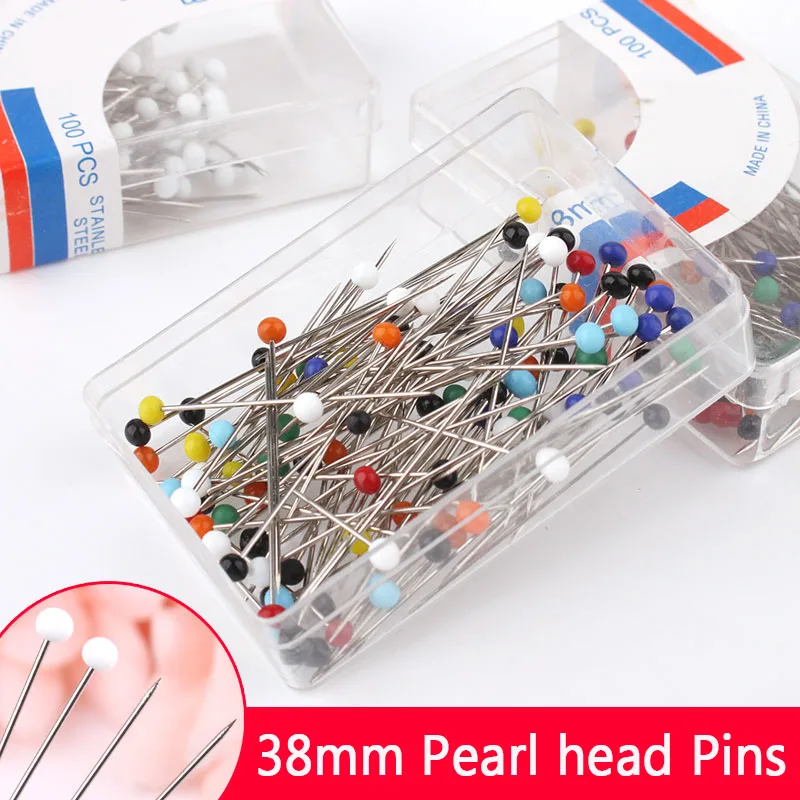 100Pcs Dressmaking Pins Embroidery Patchwork Pins Accessories Tools Sewing Needle DIY Sewing Accessories Stainless Steel
100Pcs Dressmaking Pins Embroidery Patchwork Pins Accessories Tools Sewing Needle DIY Sewing Accessories Stainless Steel