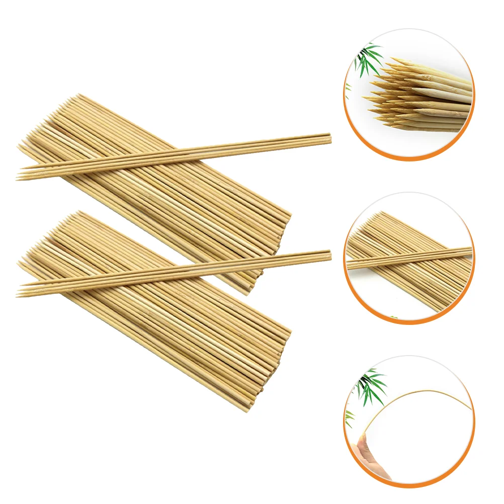 200pcs Wooden Sticks Cocktail Sticks Grilling Skewers Sticks Skewers Barbecue Sticks Barbecue Skewers
200pcs Wooden Sticks Cocktail Sticks Grilling Skewers Sticks Skewers Barbecue Sticks Barbecue Skewers