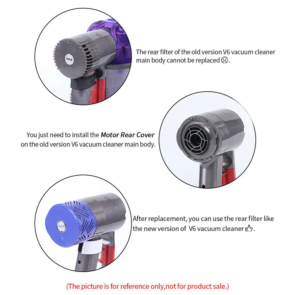Cleaning Tools For Dyson V6 DC58 DC59 Vacuum Cleaner Motor Rear Cover Front Filter Rear Filter Household Cleaning Accessories
Cleaning Tools For Dyson V6 DC58 DC59 Vacuum Cleaner Motor Rear Cover Front Filter Rear Filter Household Cleaning Accessories