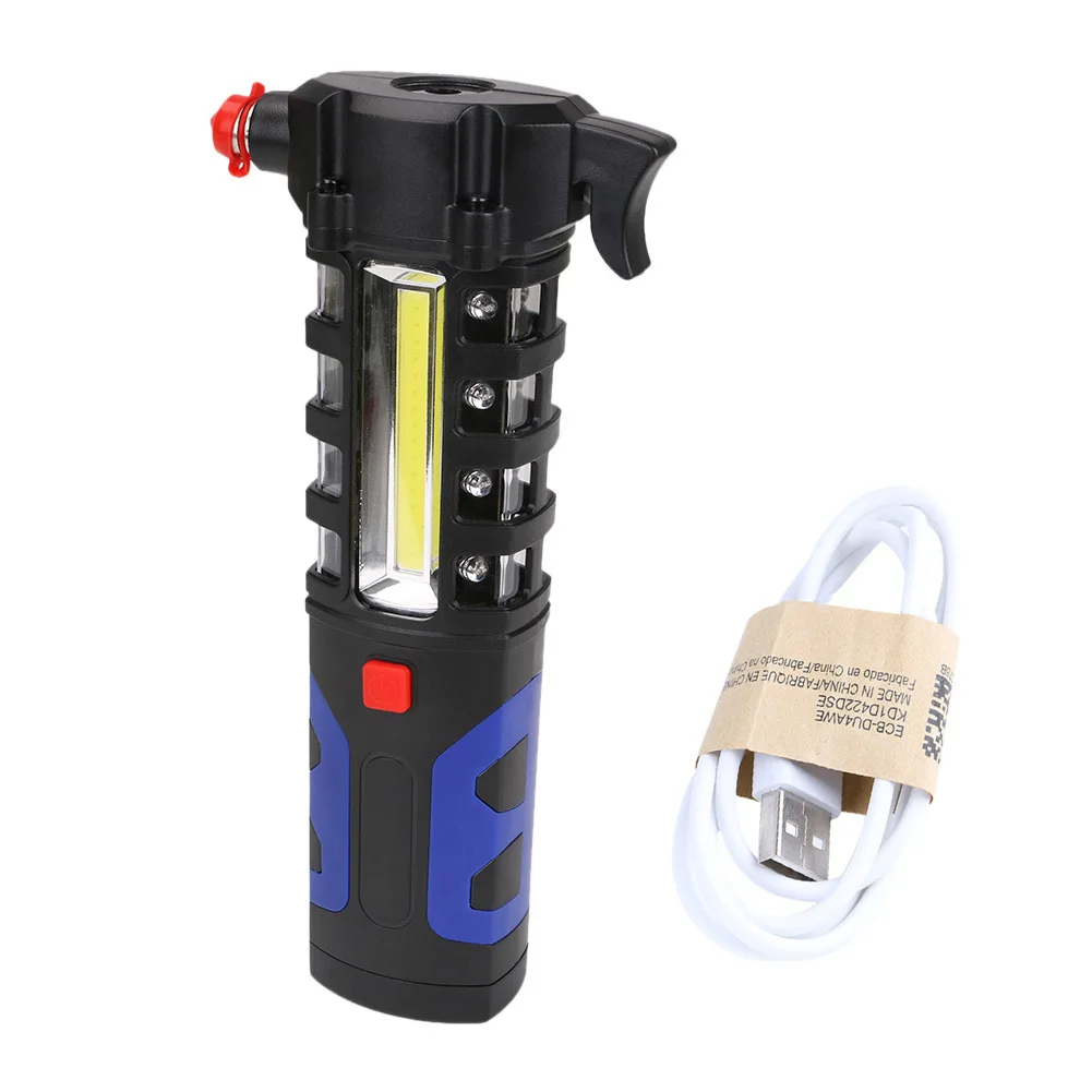 COB Work USB Charging Mainenance Ligh Wih Safey Hammer Cuing Rope Knife Red Ligh Mulifuncional Car Repair
COB Work USB Charging Mainenance Ligh Wih Safey Hammer Cuing Rope Knife Red Ligh Mulifuncional Car Repair
