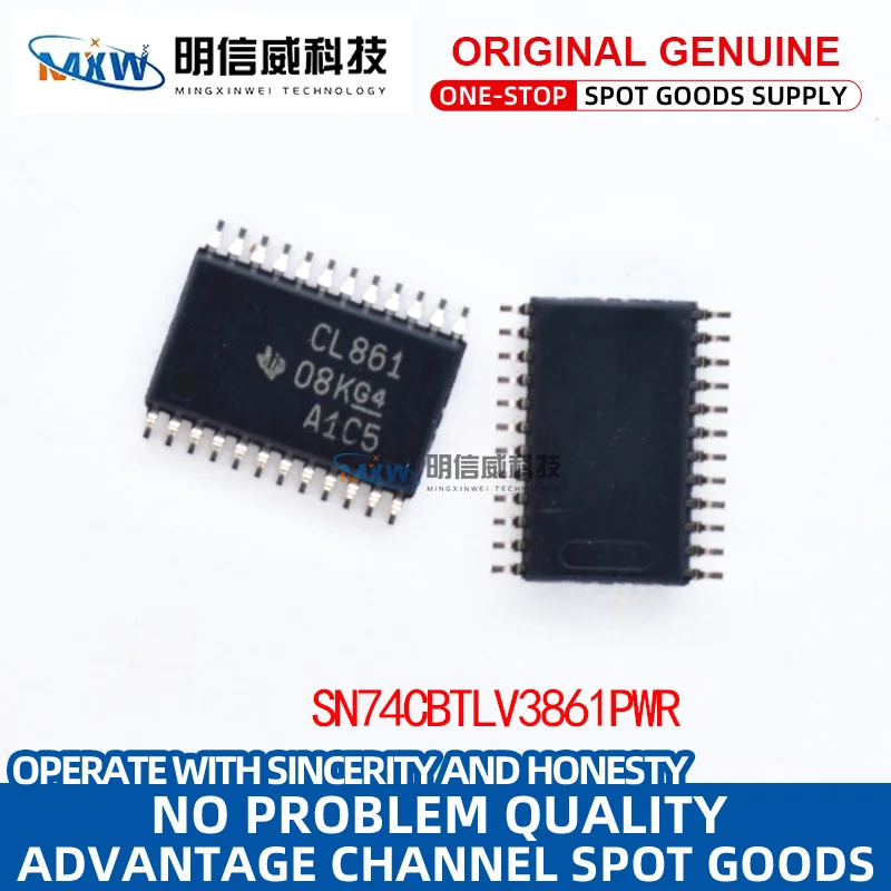 SN74CBTLV3861PWR TSSOP24 сигнальный переключатель мультиплексор декодер оригинальный и подлинный
SN74CBTLV3861PWR TSSOP24 сигнальный переключатель мультиплексор декодер оригинальный и подлинный