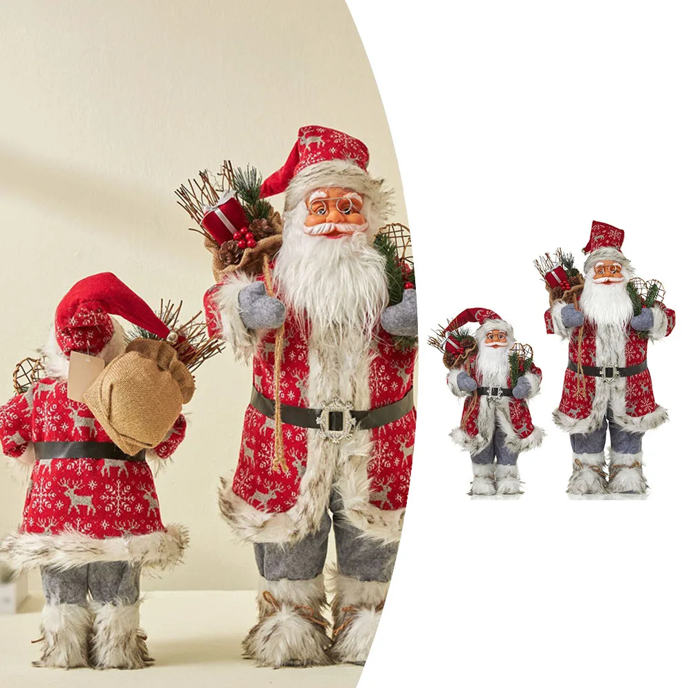1pcs 30/45cm Santa Claus Doll Christmas Decorations New Year Home Room Decoration 2024 Christmas Tree Ornaments Kids Gift
1pcs 30/45cm Santa Claus Doll Christmas Decorations New Year Home Room Decoration 2024 Christmas Tree Ornaments Kids Gift