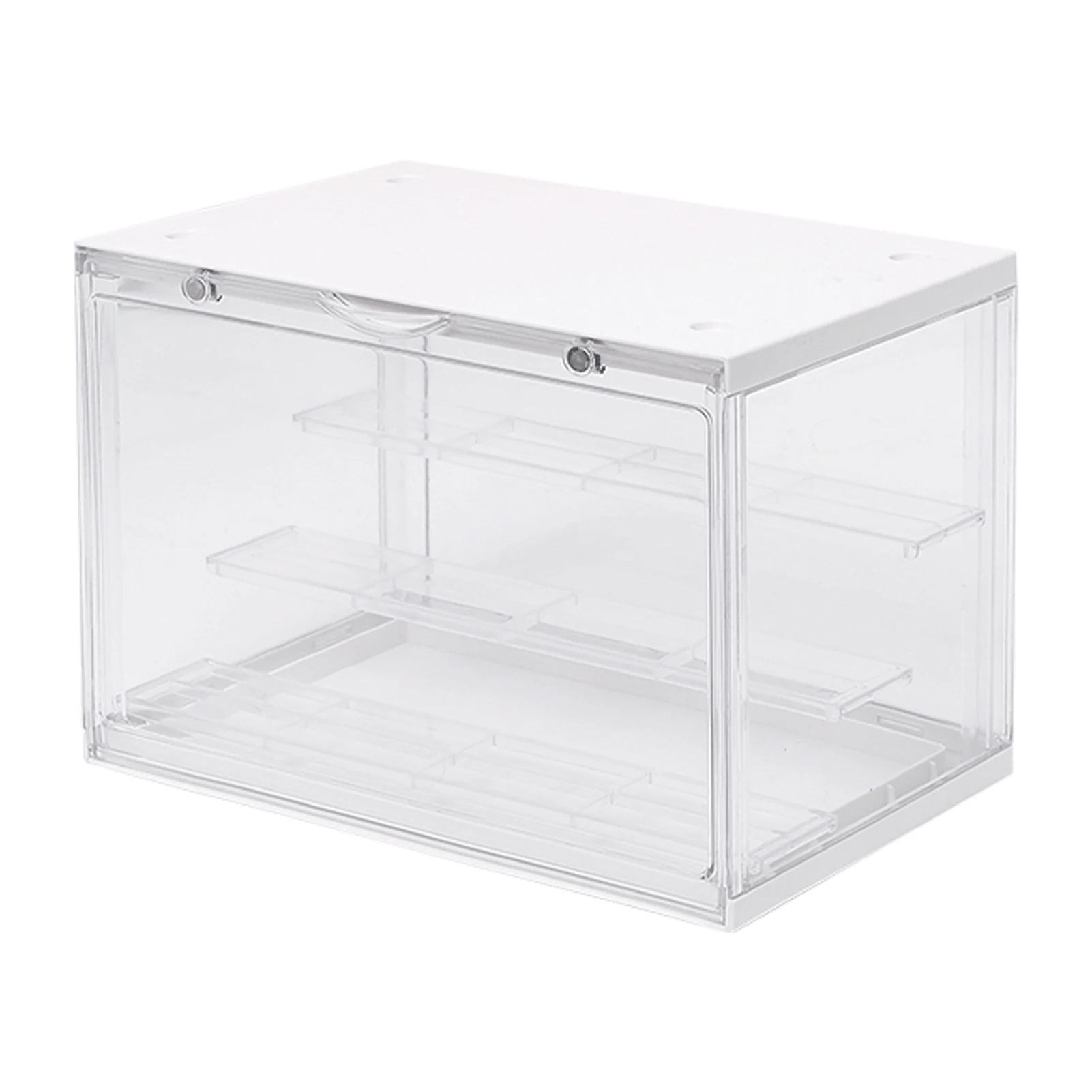 Doll Showcase Collectible Organizer Mini Cabinet Dustproof Storage Toy Figure Display Box Japanese 3 Tier Model Shelf
Doll Showcase Collectible Organizer Mini Cabinet Dustproof Storage Toy Figure Display Box Japanese 3 Tier Model Shelf