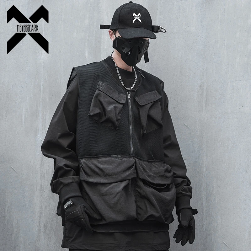11 BYBB'S DARK Cargo Vest Men 2022 Spring Summer Men Functional Coat Sleeveless Jacket Casual Men Vest Coat Techwear WB591
11 BYBB'S DARK Cargo Vest Men 2022 Spring Summer Men Functional Coat Sleeveless Jacket Casual Men Vest Coat Techwear WB591