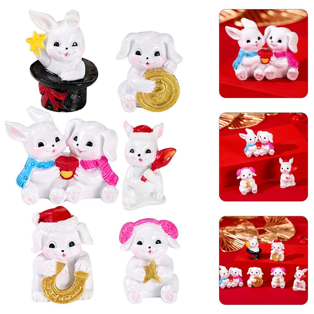 Bunny Zodiac Animal Figurines Easter Rabbit Figure Chinese Miniature Miniatures Figures Characters Garden Decoration Landscape 
Bunny Zodiac Animal Figurines Easter Rabbit Figure Chinese Miniature Miniatures Figures Characters Garden Decoration Landscape