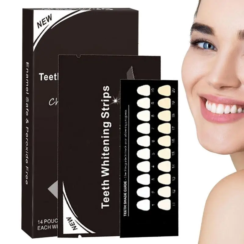 14 Pairs Teeth Whitening Strips Oral Dentist Teeth Care Bamboo Charcoal Whitening Oral Teeth Whitening Strips Dental Tools
14 Pairs Teeth Whitening Strips Oral Dentist Teeth Care Bamboo Charcoal Whitening Oral Teeth Whitening Strips Dental Tools