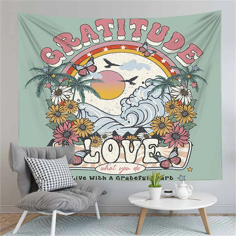 Vintage Tapestry Wall Hanging Psychedelic Hanging Fabric Background Wall Covering Room Bedroom Living Room Hippie Decor Tapestry
Vintage Tapestry Wall Hanging Psychedelic Hanging Fabric Background Wall Covering Room Bedroom Living Room Hippie Decor Tapestry