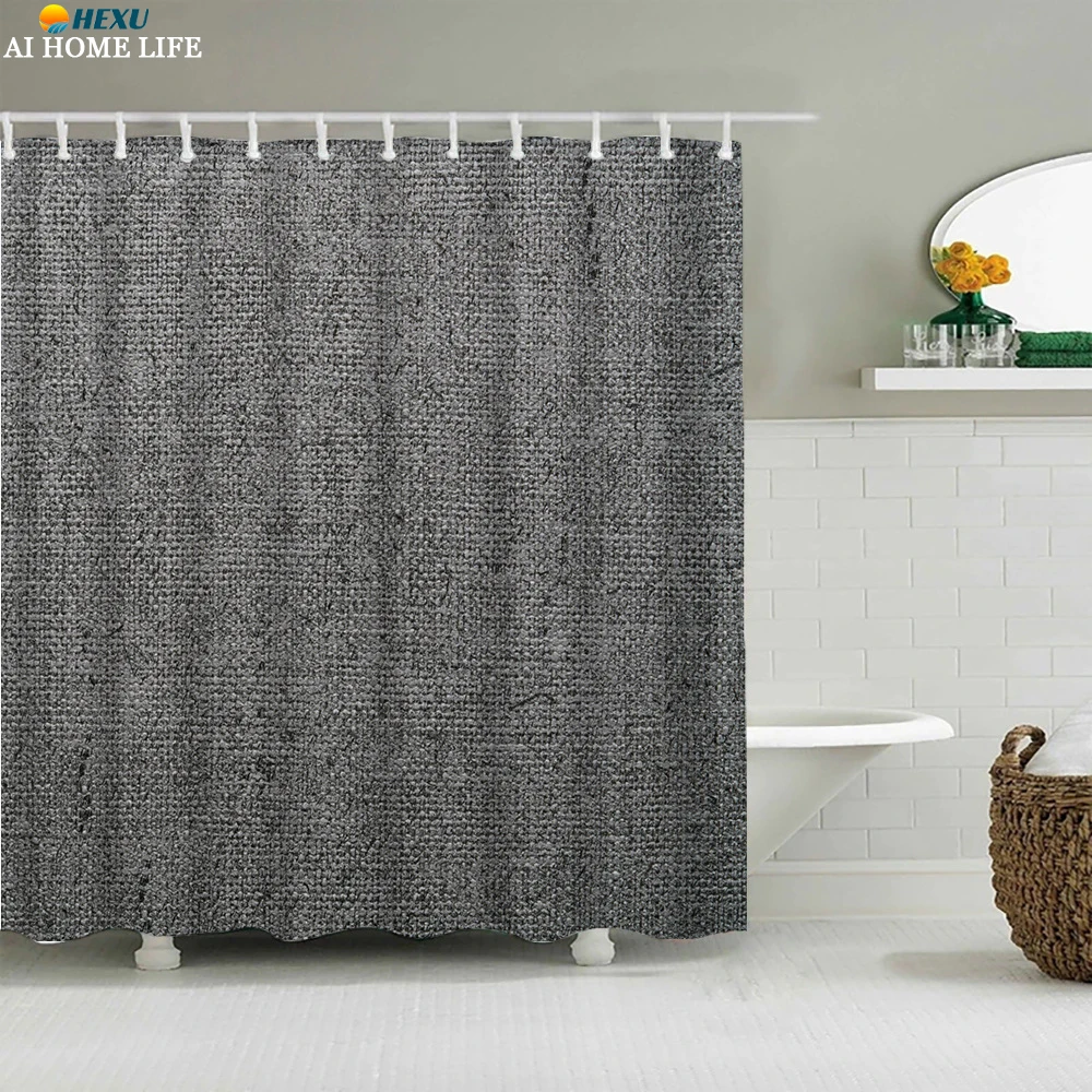 Grey Shower Curtain for Bathroom Waterproof Fabric Thickened Solid Colors Bath Curtains Hooks Modern Home Decor Partition Screen
Grey Shower Curtain for Bathroom Waterproof Fabric Thickened Solid Colors Bath Curtains Hooks Modern Home Decor Partition Screen