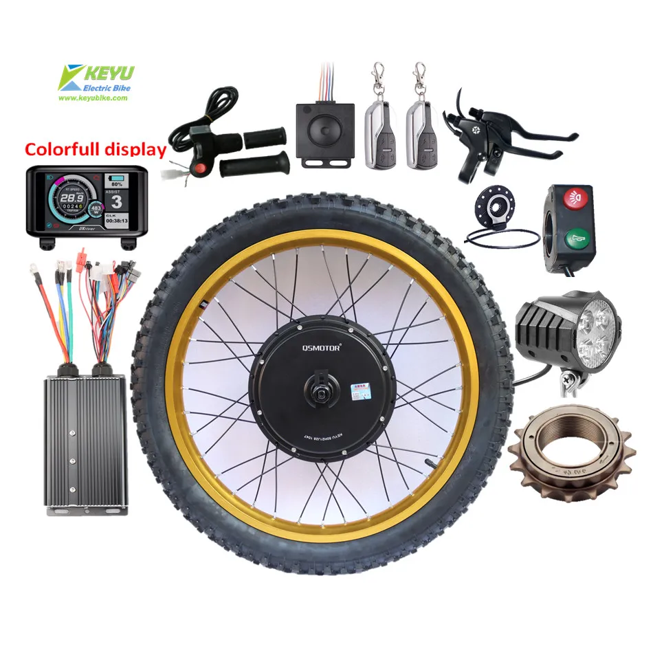 Enduro ebike Conversion Kit 72V 500W 3000W Rear Hub Motor enduro Wheel motor kit ebike enginers with gold rim
Enduro ebike Conversion Kit 72V 500W 3000W Rear Hub Motor enduro Wheel motor kit ebike enginers with gold rim