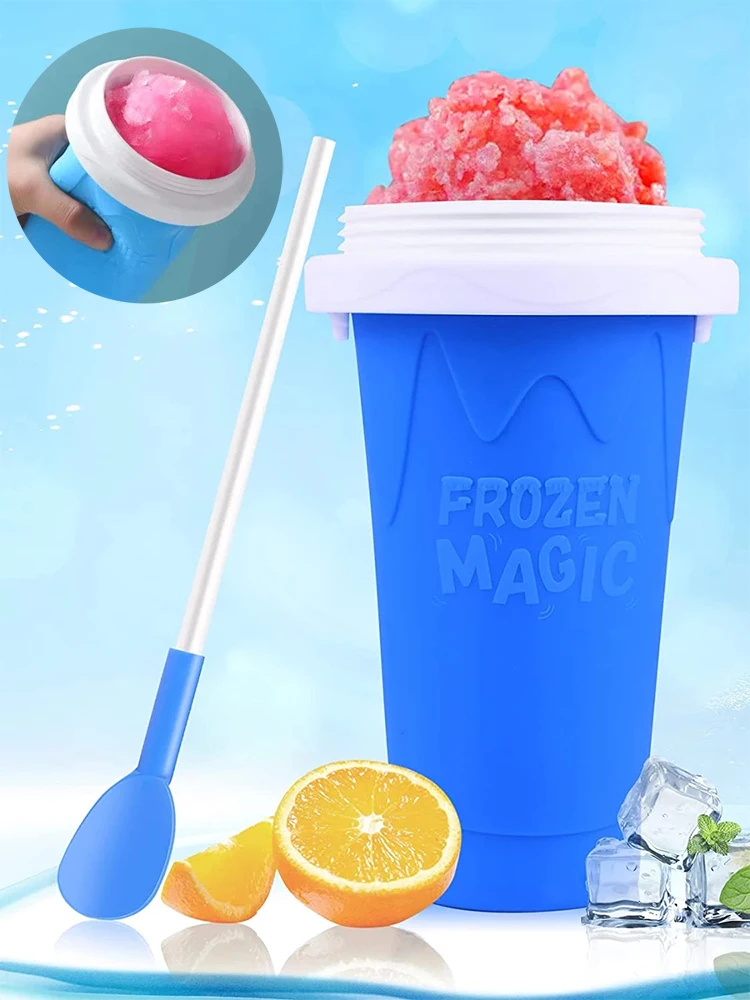 Quick-Frozen Smoothies Cup Homemade Milkshake Bottle Silicone Ice Maker Fast Cooling Cups Ice Cream Slushy Bottle Kichen Tools
Quick-Frozen Smoothies Cup Homemade Milkshake Bottle Silicone Ice Maker Fast Cooling Cups Ice Cream Slushy Bottle Kichen Tools
