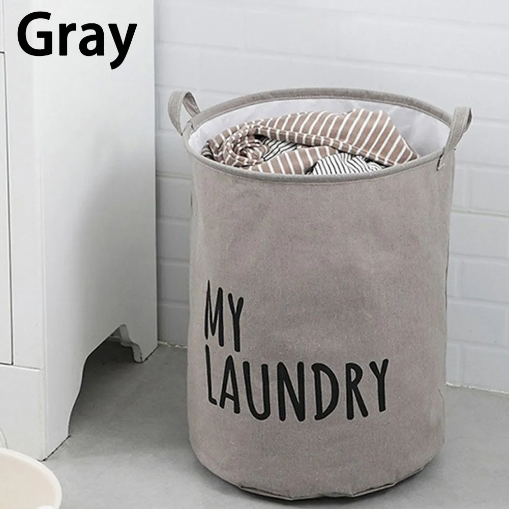 Fabric Storage Basket Clothes Waterproof Bag Foldable Laundry Basket Large Bag Dirty Clothes Toys Cotton Linen Organizer
Fabric Storage Basket Clothes Waterproof Bag Foldable Laundry Basket Large Bag Dirty Clothes Toys Cotton Linen Organizer