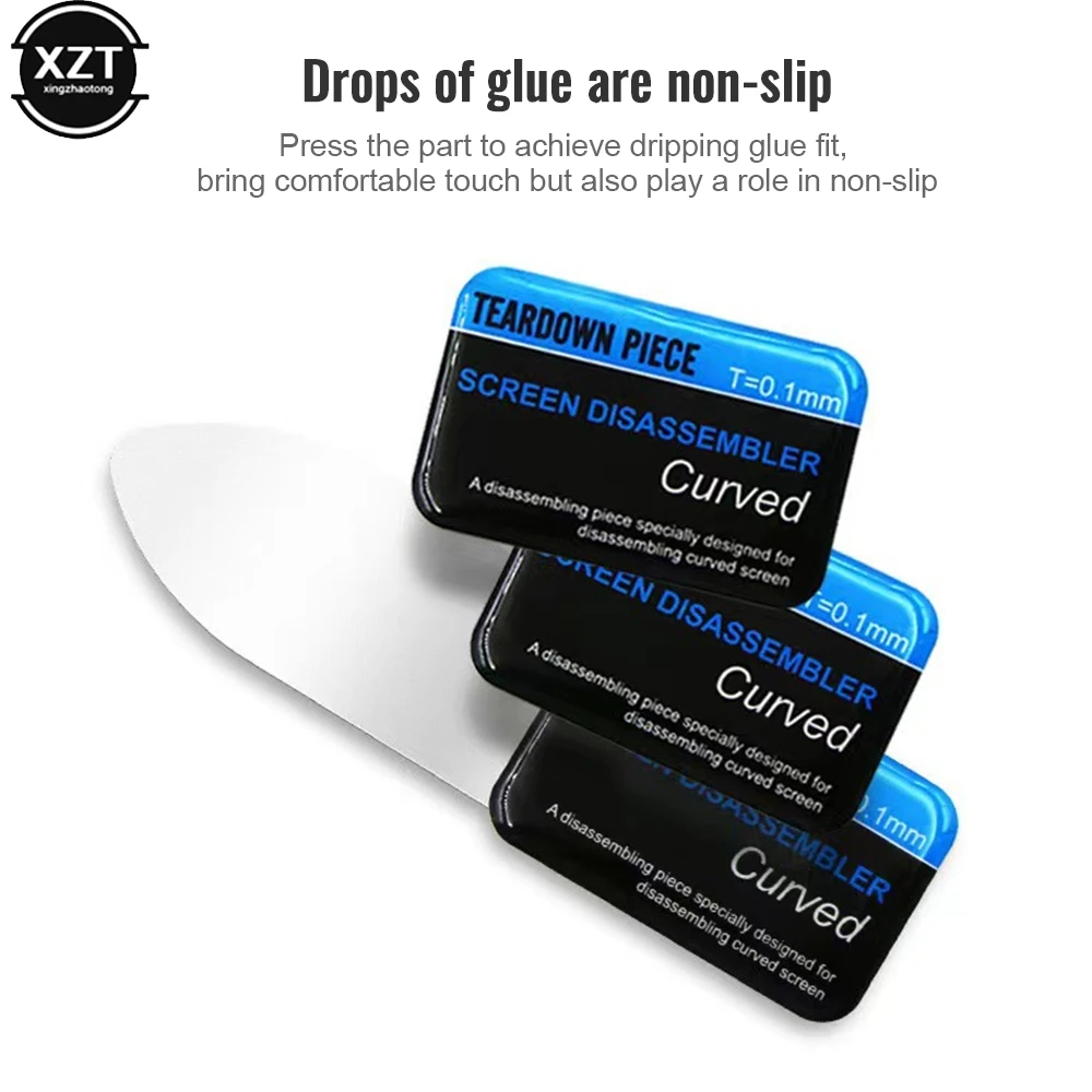 Mobile Phone Curved LCD Screen Spudger Opening Pry Card Tools Ultra Thin Flexible Mobile Phone Disassemble Steel Metal
Mobile Phone Curved LCD Screen Spudger Opening Pry Card Tools Ultra Thin Flexible Mobile Phone Disassemble Steel Metal