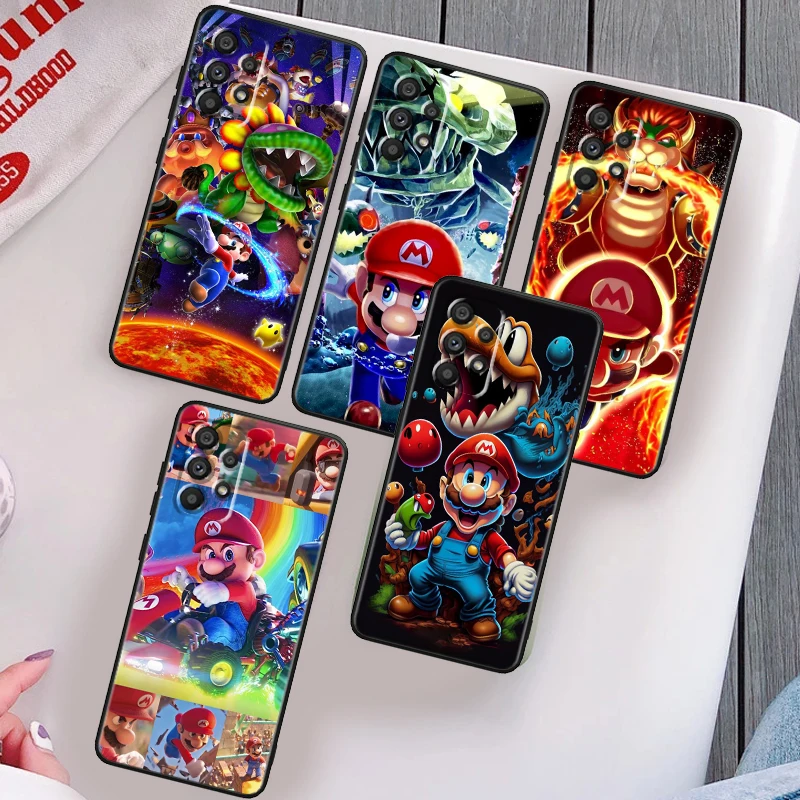 Cute Cartoon Anime Mario Art Phone Case For Samsung A53 A52 A33 A32 A51 A71 A21S A13 A73 A50 A22 A23 A03 S A72 A54 A12 5G Black
Cute Cartoon Anime Mario Art Phone Case For Samsung A53 A52 A33 A32 A51 A71 A21S A13 A73 A50 A22 A23 A03 S A72 A54 A12 5G Black