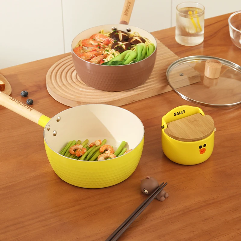 Kawaii Line Friends Non Stick Pot, Instant Noodles Pot, Household Cooking Pot, Baby Supplementary Food, Soup Pot, Gas Stove
Kawaii Line Friends Non Stick Pot, Instant Noodles Pot, Household Cooking Pot, Baby Supplementary Food, Soup Pot, Gas Stove