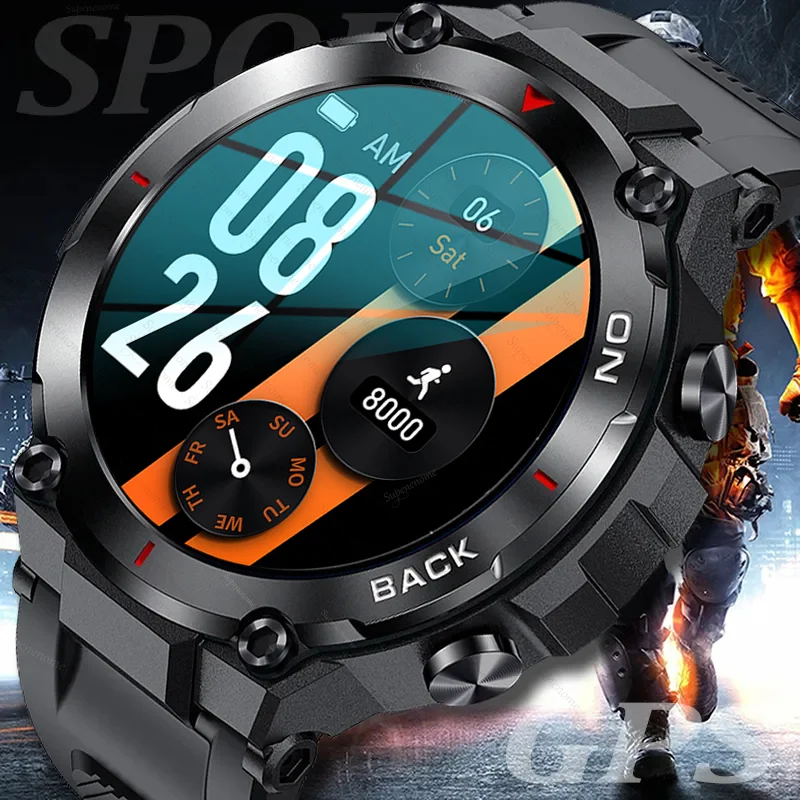 2023 New Watch Men GPS Outdoor military Smart Watch Men Waterproof Watches Sport Fitness Smartwatch Men For xiaomi realme huawei
2023 New Watch Men GPS Outdoor military Smart Watch Men Waterproof Watches Sport Fitness Smartwatch Men For xiaomi realme huawei
