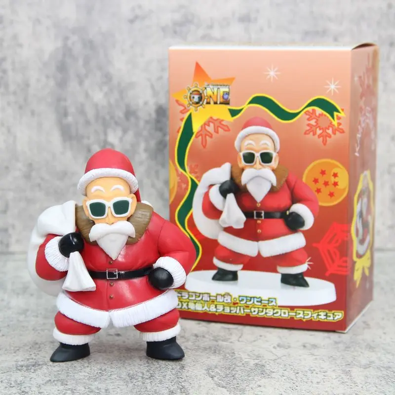 

Dragon Ball Dx Series Christmas Attire Master Roshi Kame Sennin 13cm Anime Action Figure Santa Claus Model Doll Gifts Toys