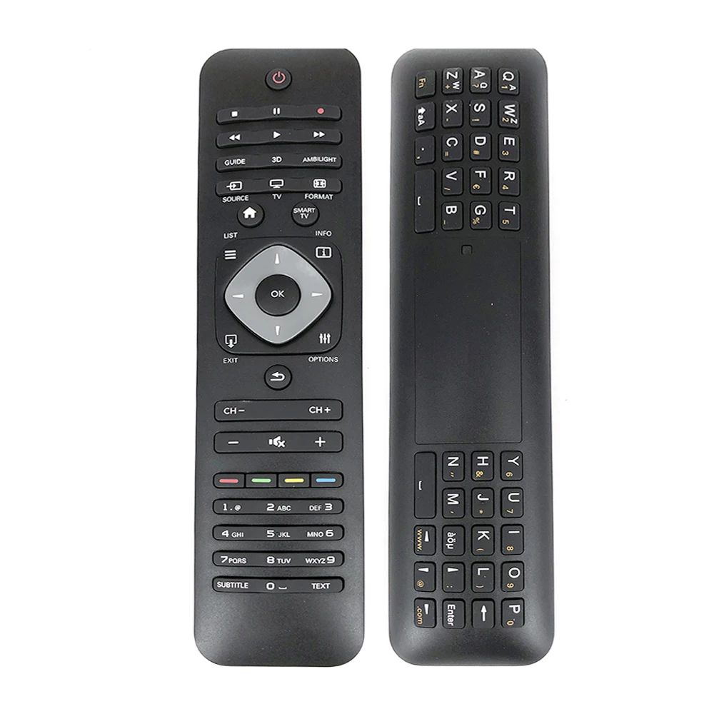 

Новый оригинальный ИК-пульт дистанционного управления TV RC51312/12 YKF315-Z01 Fitt для Philips TV с клавиатурой дистанционное управление 433 МГц пульт дистанционного управления