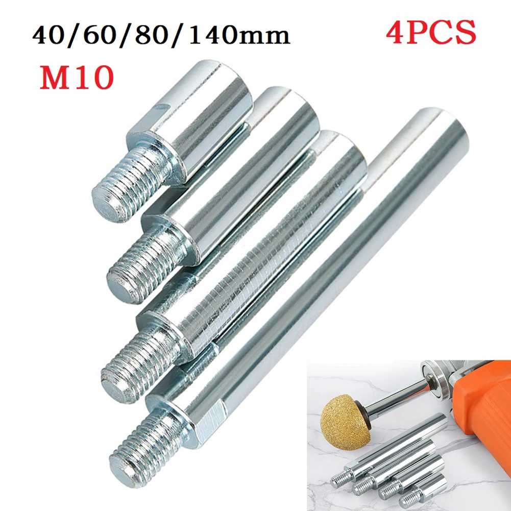 4PC Angle Grinder Adapter Extension Rod M10 Thread Connection For Polishing Pad Adapter Rod Inlaid Steel Power Tools
4PC Angle Grinder Adapter Extension Rod M10 Thread Connection For Polishing Pad Adapter Rod Inlaid Steel Power Tools