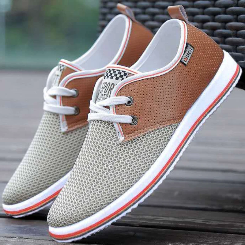 Mesh Breathable Canvas Shoes Summer Men Korean Style Colorblock Anti-slip Casual Light Sneakers Zapatillas De Lona Para Hombre
Mesh Breathable Canvas Shoes Summer Men Korean Style Colorblock Anti-slip Casual Light Sneakers Zapatillas De Lona Para Hombre