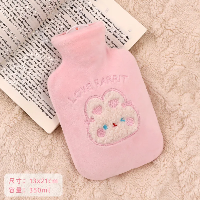 Mini Cartoon Plush Bear Hot Water Bottle Water Filling Plush Kawaii Small Portable Student Hand Warmer Cute Warm Water Bag
Mini Cartoon Plush Bear Hot Water Bottle Water Filling Plush Kawaii Small Portable Student Hand Warmer Cute Warm Water Bag