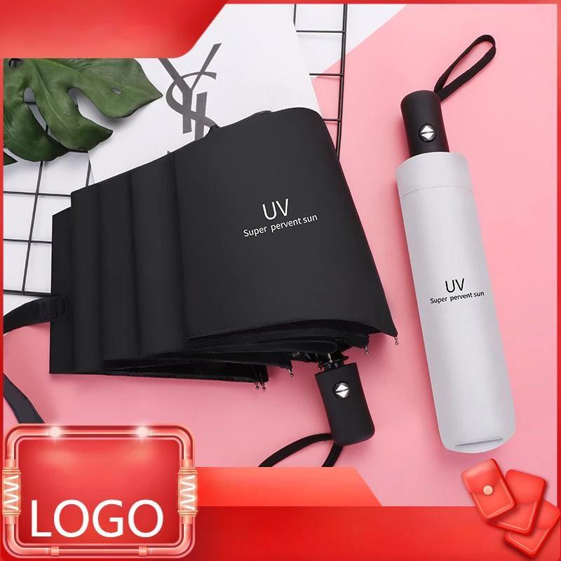 UV Three Folding Fully Automatic Umbrella Sunshade Sunny Rain Dual Use One Button Opening and Closing Simple Noble 8 Fan Ribs
UV Three Folding Fully Automatic Umbrella Sunshade Sunny Rain Dual Use One Button Opening and Closing Simple Noble 8 Fan Ribs