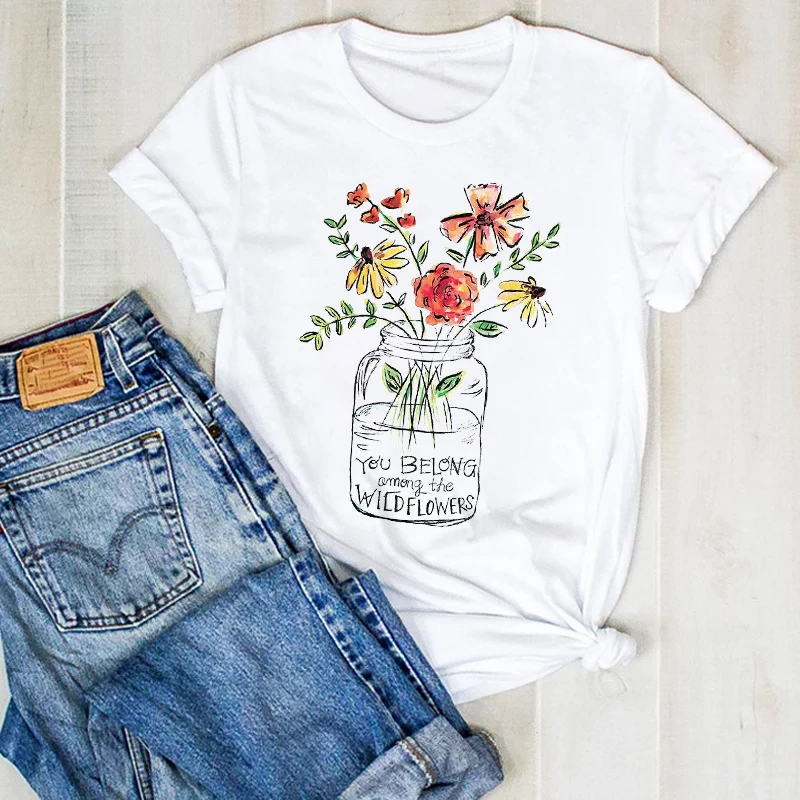 Women Lady Flower Watercolor Flower Floral Print Ladies Summer T Tee Tshirt Womens Female Top Shirt Clothes Graphic T-shirt
Women Lady Flower Watercolor Flower Floral Print Ladies Summer T Tee Tshirt Womens Female Top Shirt Clothes Graphic T-shirt