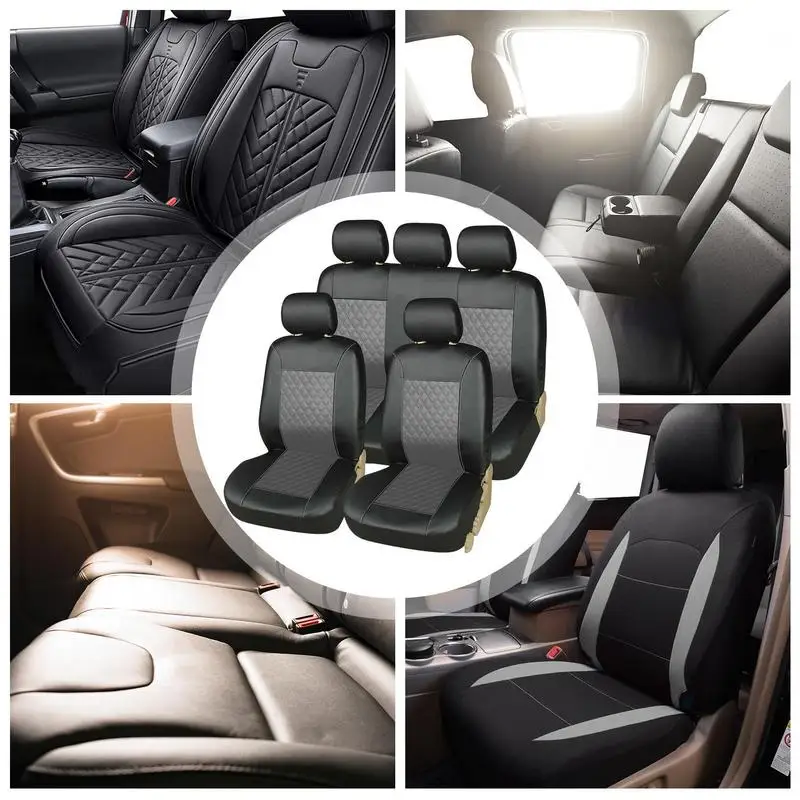 Car Seat Cover Automobile PU Leather Seat Protector Universal Waterproof Durable Interior Seat Covers Auto Styling Accessories
Car Seat Cover Automobile PU Leather Seat Protector Universal Waterproof Durable Interior Seat Covers Auto Styling Accessories