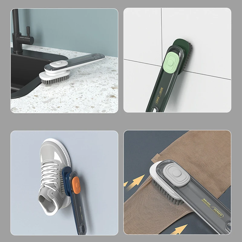 Shoe Brush Can Add Liquid Shoes Laundry Brush Board Brush Pressed Household Soft Bristle Brush Shoes Household Cleaning Tools
Shoe Brush Can Add Liquid Shoes Laundry Brush Board Brush Pressed Household Soft Bristle Brush Shoes Household Cleaning Tools