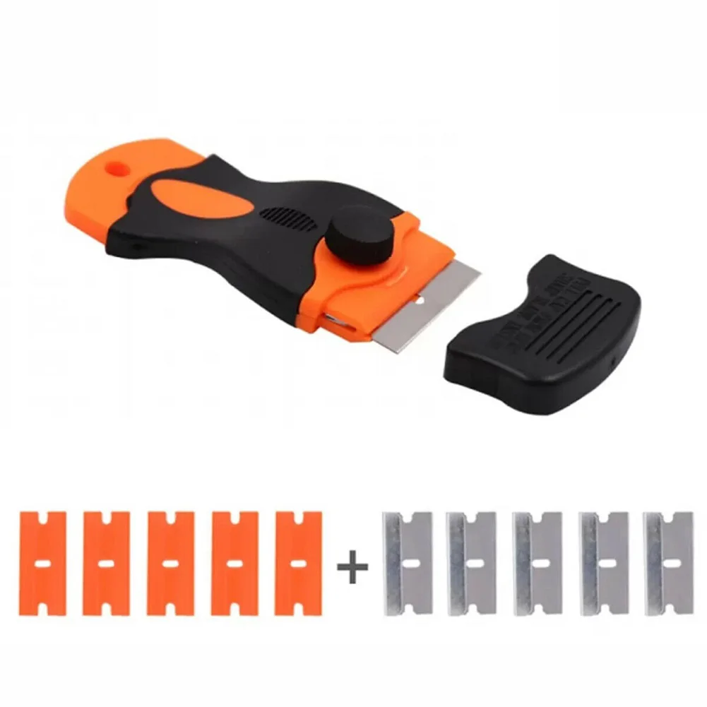 Durable New Useful Blade Scraper Razor Scraper Blade 11pc 11x Double Edge Plastic Size 115 x 45mm /4.52\\\"x1.77\\'\\'
Durable New Useful Blade Scraper Razor Scraper Blade 11pc 11x Double Edge Plastic Size 115 x 45mm /4.52\\\"x1.77\\'\\'