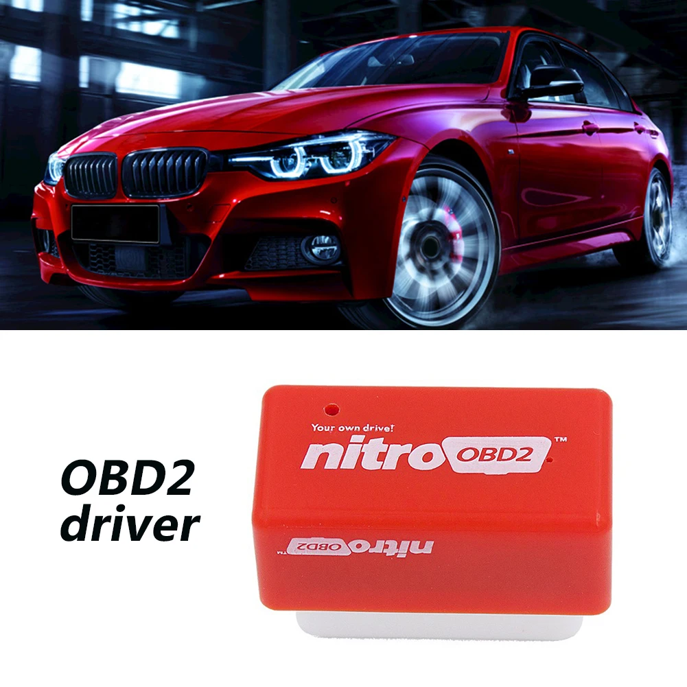 Оригинальные Полные чипы Eco Nitro OBD2 чип тюнинг коробка бензин дизель EcoOBD2 экономия