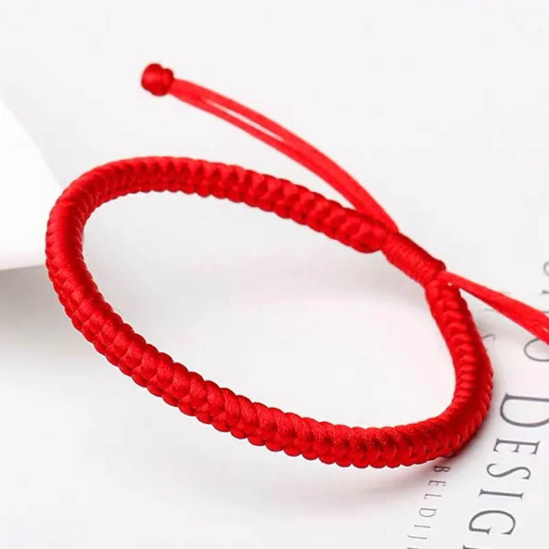 Hand-Woven Red Men's And Women's Bracelets 2022 Simple Couple Bracelets a Pair, Transfer Lucky Bracelet To Send To Friends 
Hand-Woven Red Men's And Women's Bracelets 2022 Simple Couple Bracelets a Pair, Transfer Lucky Bracelet To Send To Friends