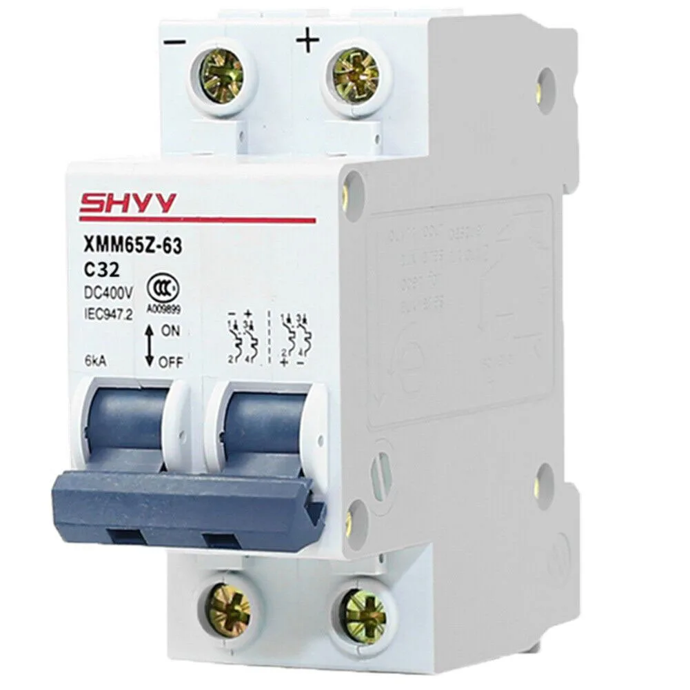 Charge Controller Circuit Breaker 400V Accessories Overcurrent Trip PV 2 Pole Replacement Type-C Vega MCB Factory
Charge Controller Circuit Breaker 400V Accessories Overcurrent Trip PV 2 Pole Replacement Type-C Vega MCB Factory
