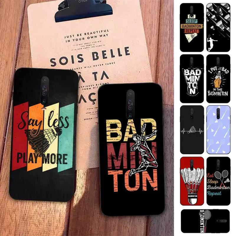 Badminton Sport Phone Case For Redmi 5 6 7 8 9 10 plus pro 6 7 8 9 A GO K20 K30 K40 pro plus F3 Fundas
Badminton Sport Phone Case For Redmi 5 6 7 8 9 10 plus pro 6 7 8 9 A GO K20 K30 K40 pro plus F3 Fundas